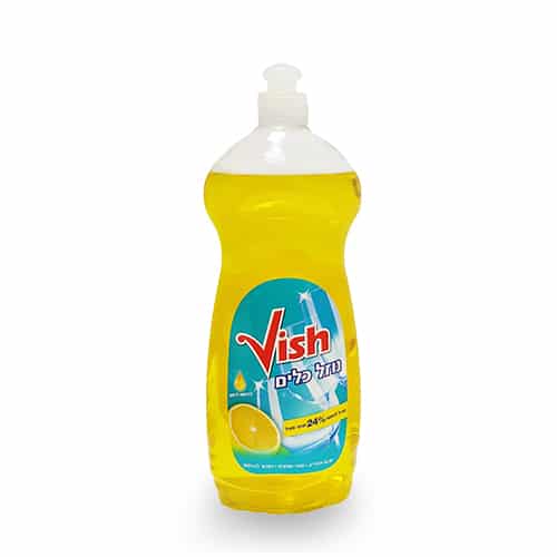 נוזל כלים VISH 24% בניחוח לימון 750 מ"ל